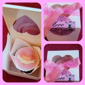 Valentines Love Potion Cupcake